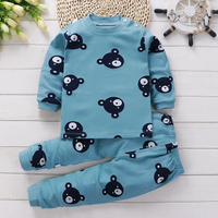 Thumbnail for SleepBuddy – Miękkie i wygodne – zestaw piżamy dziecięcej z długimi rękawami