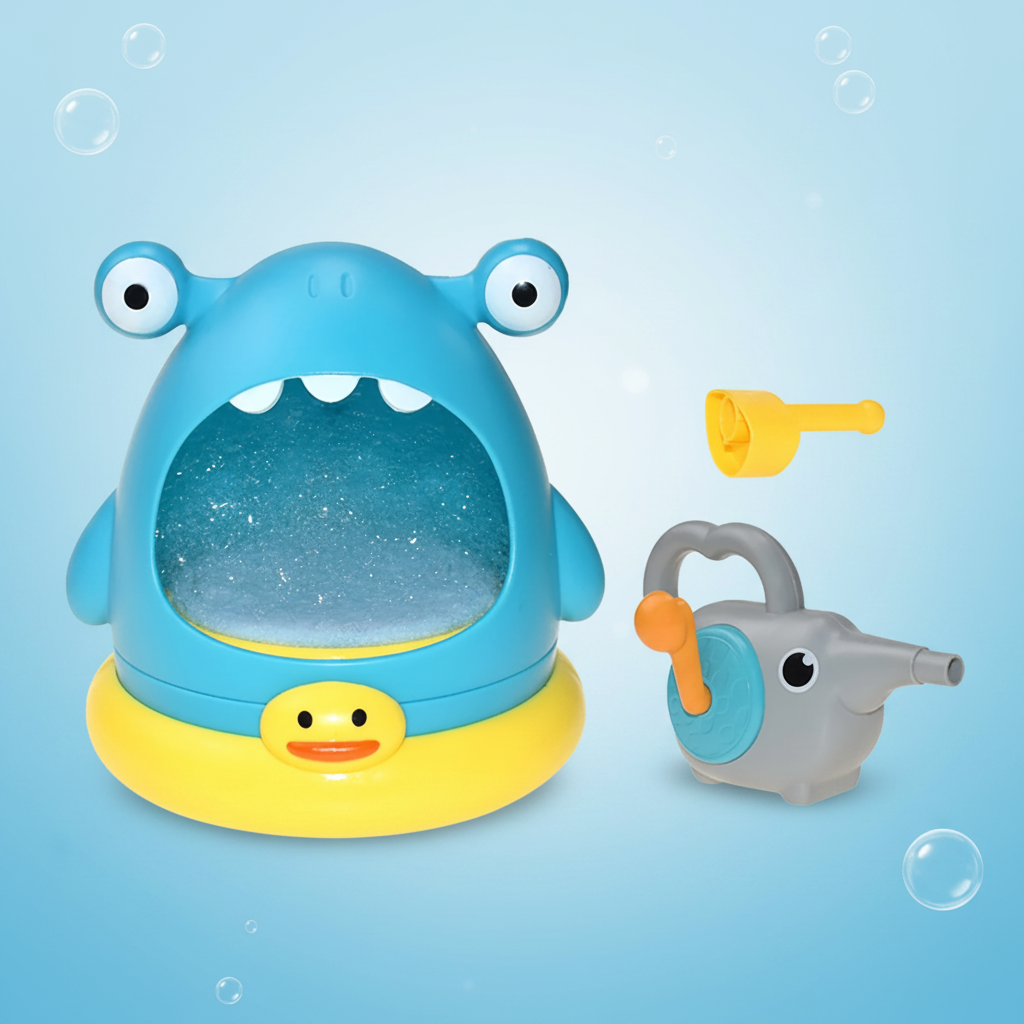 BubblePlay – Edukacyjne i zabawne – zabawka do kąpieli „Krab Bubbel”