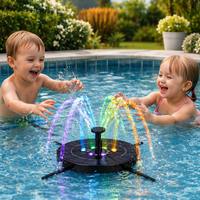Thumbnail for Solar LED Fountain Toy – Zabawne i interaktywne – fontanna z zabawkami wodnymi