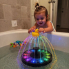 Solar LED Fountain Toy – Zabawne i interaktywne – fontanna z zabawkami wodnymi