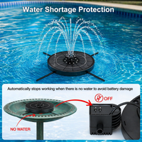 Thumbnail for Solar LED Fountain Toy – Zabawne i interaktywne – fontanna z zabawkami wodnymi