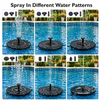 Thumbnail for Solar LED Fountain Toy – Zabawne i interaktywne – fontanna z zabawkami wodnymi