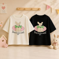 Thumbnail for SunnyKids – Wygodna i urocza – koszulka oversize z nadrukiem z kreskówki