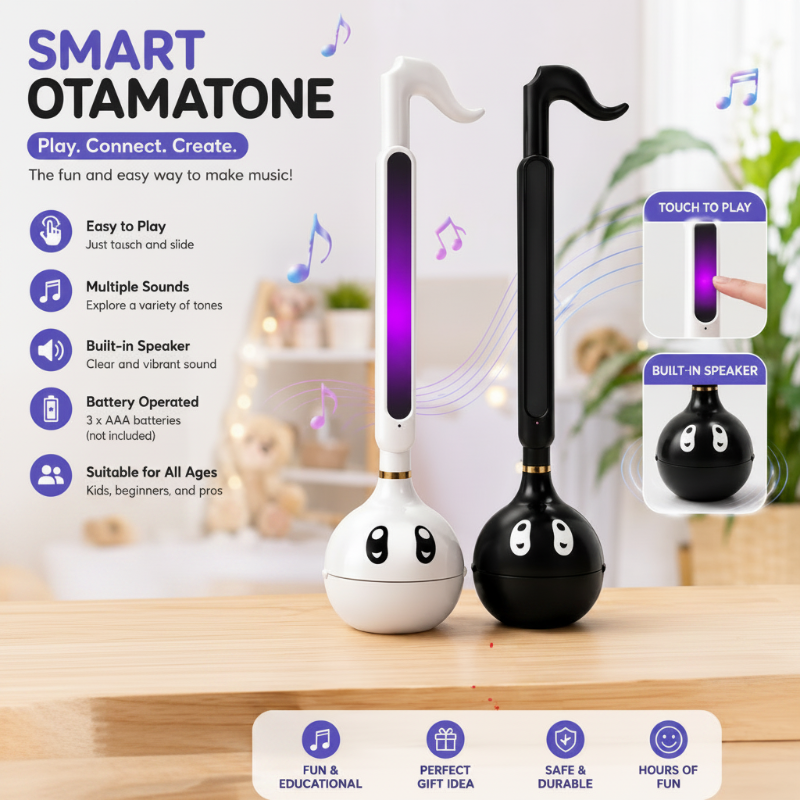Otomatone Synthesizer Toy – Muzyka i interaktywne zabawki – Zabawkowy saksofon