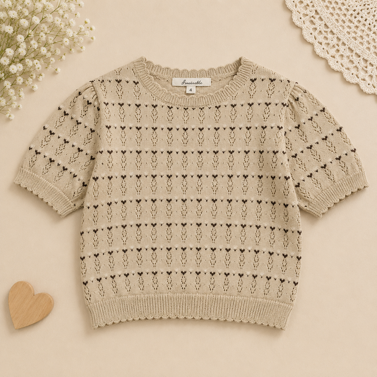 Girls Summer Fashion Top – Lekka i wygodna – bluzka dla dziewczynek w stylu vintage
