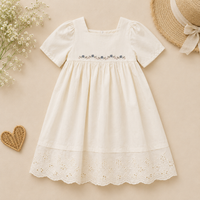 Thumbnail for Lace Stitching Dress – Elegancja i wygoda – koronki i hafty