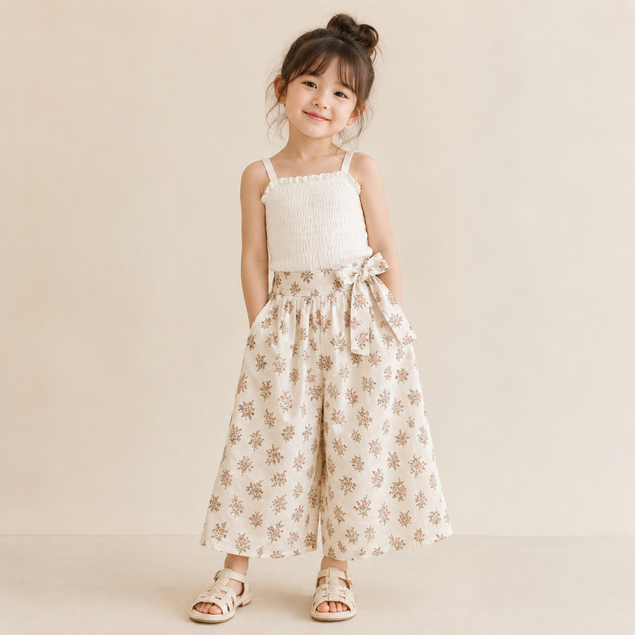 Chic Skirt & Wide Leg Pants – Elegancja i wygoda – odzież dziecięca