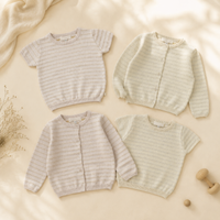 Thumbnail for Knit Top & Cardigan – Miękkie i wygodne – sweter i kamizelka z dzianiny