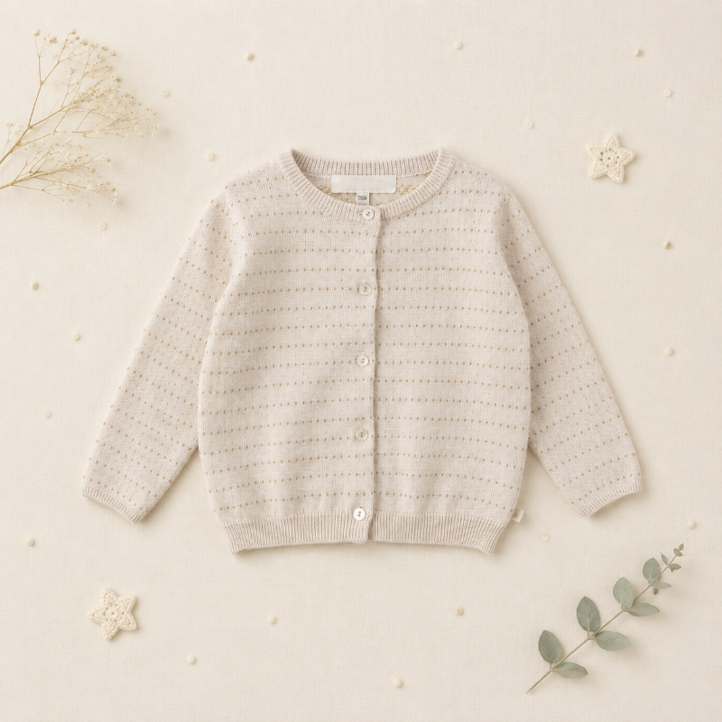 Knit Top & Cardigan – Miękkie i wygodne – sweter i kamizelka z dzianiny