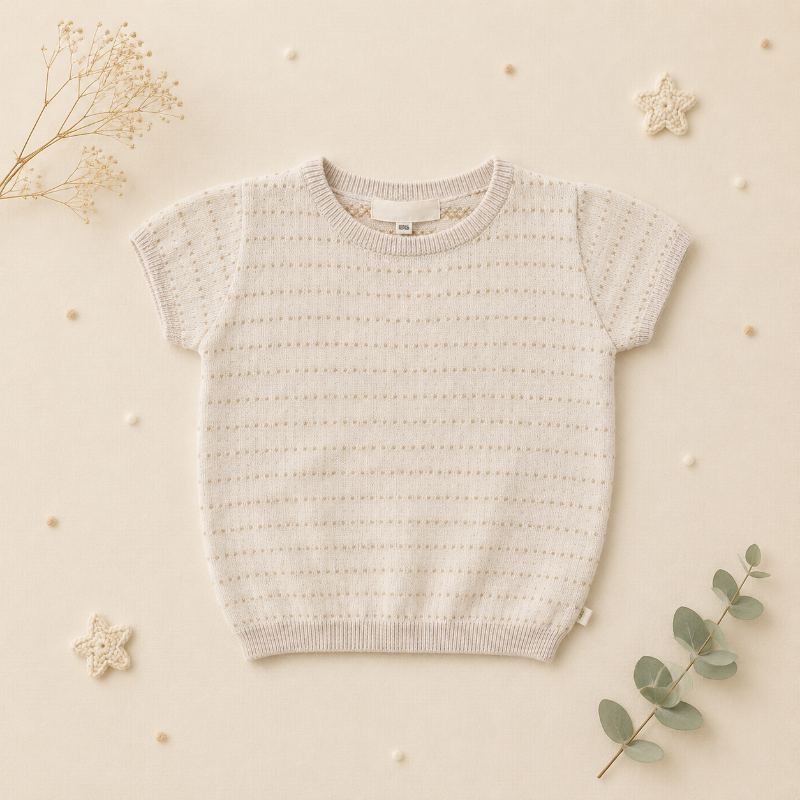 Knit Top & Cardigan – Miękkie i wygodne – sweter i kamizelka z dzianiny