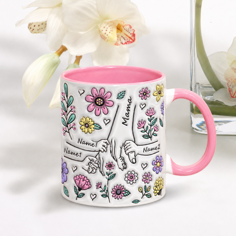 Personalized Kids Name Mug – Wyjątkowy prezent na Dzień Matki – spersonalizowany kubek