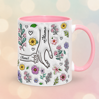 Thumbnail for Personalized Kids Name Mug – Wyjątkowy prezent na Dzień Matki – spersonalizowany kubek