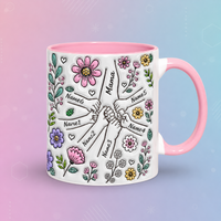 Thumbnail for Personalized Kids Name Mug – Wyjątkowy prezent na Dzień Matki – spersonalizowany kubek