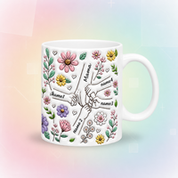 Thumbnail for Personalized Kids Name Mug – Wyjątkowy prezent na Dzień Matki – spersonalizowany kubek