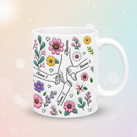 Thumbnail for Personalized Kids Name Mug – Wyjątkowy prezent na Dzień Matki – spersonalizowany kubek