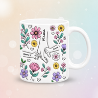 Thumbnail for Personalized Kids Name Mug – Wyjątkowy prezent na Dzień Matki – spersonalizowany kubek