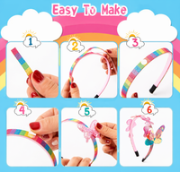Thumbnail for DIY Headband Making Kit – Kreatywne i zabawne – zestaw akcesoriów do opasek na włosy