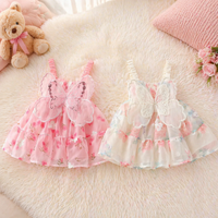Thumbnail for Girls Butterfly Dress – Urocza i zwiewna – sukienka dla dzieci