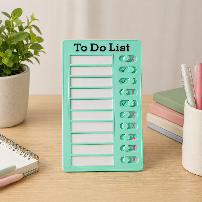 Kids Chore Chart – Organizacja i samodzielność – tablica z listą zadań do wykonania