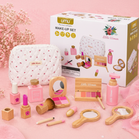 Thumbnail for Wooden Makeup Play Set – Kreatywność i zabawa w odgrywanie ról – drewniany zestaw do makijażu