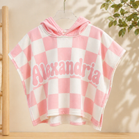 Thumbnail for Personalized Hooded Towel – Miękka i wyjątkowa – spersonalizowana peleryna kąpielowa dla dzieci
