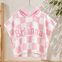 Thumbnail for Personalized Hooded Towel – Miękka i wyjątkowa – spersonalizowana peleryna kąpielowa dla dzieci