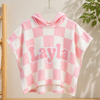 Thumbnail for Personalized Hooded Towel – Miękka i wyjątkowa – spersonalizowana peleryna kąpielowa dla dzieci