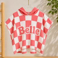 Thumbnail for Personalized Hooded Towel – Miękka i wyjątkowa – spersonalizowana peleryna kąpielowa dla dzieci