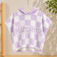 Thumbnail for Personalized Hooded Towel – Miękka i wyjątkowa – spersonalizowana peleryna kąpielowa dla dzieci