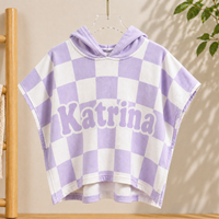 Thumbnail for Personalized Hooded Towel – Miękka i wyjątkowa – spersonalizowana peleryna kąpielowa dla dzieci