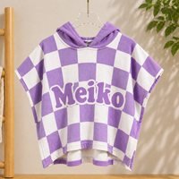 Thumbnail for Personalized Hooded Towel – Miękka i wyjątkowa – spersonalizowana peleryna kąpielowa dla dzieci