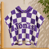 Thumbnail for Personalized Hooded Towel – Miękka i wyjątkowa – spersonalizowana peleryna kąpielowa dla dzieci