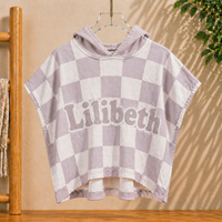 Thumbnail for Personalized Hooded Towel – Miękka i wyjątkowa – spersonalizowana peleryna kąpielowa dla dzieci