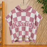 Thumbnail for Personalized Hooded Towel – Miękka i wyjątkowa – spersonalizowana peleryna kąpielowa dla dzieci