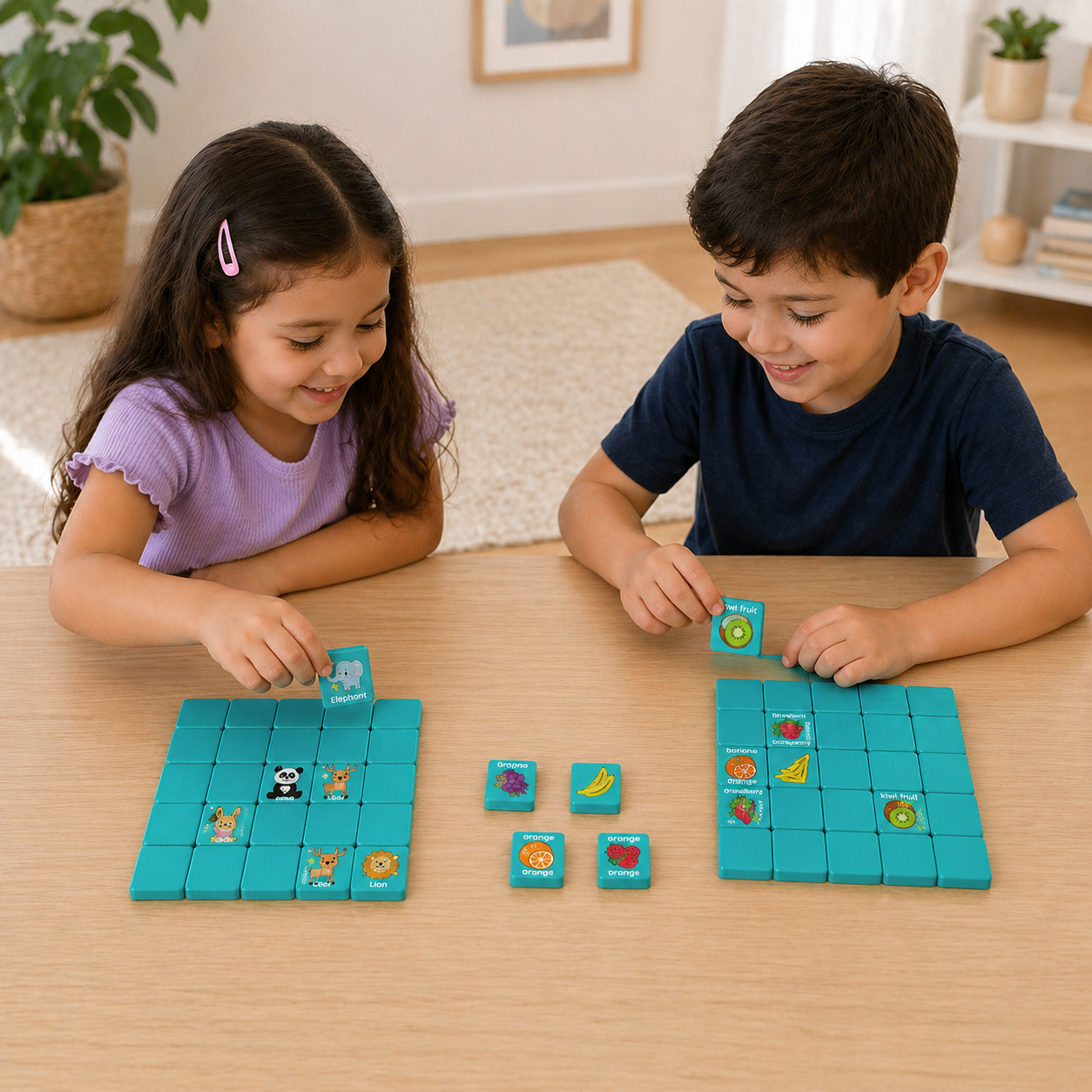 Memory Matching Game – Koncentracja i rozwój – gra planszowa „Memory”