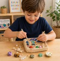 Thumbnail for Gemstone Dig Kit – Odkrywanie i nauka – zestaw do wydobywania kryształów
