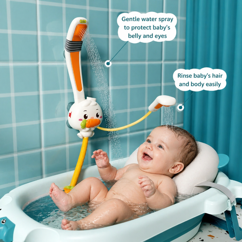 Rabbit Bath Shower Toy – Zabawa i wodne szaleństwa – zabawka do kąpieli z rozpylaczem