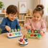Pop Up Activity Toy – Odkrywanie i nauka – zabawki sensoryczne dla niemowląt