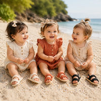 Thumbnail for Baby Girls Sandals – Miękkie i wygodne – letnie sandały