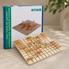 Wooden Chess Puzzle Game – Strategia i myślenie – gra planszowa
