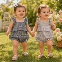 Thumbnail for Girls Ruffle Tee – Lekki i uroczy – zestaw ubrań dla dzieci