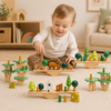Wooden Forest Blocks – Kreatywność i rozwój – zestaw drewnianych klocków do układania