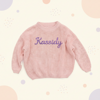 Thumbnail for Personalized Baby Sweater – Wyjątkowy i uroczy – haftowany, spersonalizowany sweterek dla niemowląt