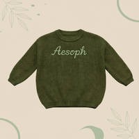 Thumbnail for Personalized Baby Sweater – Wyjątkowy i uroczy – haftowany, spersonalizowany sweterek dla niemowląt