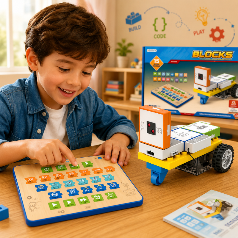 STEM Programming Blocks – Nauka programowania – zestaw klocków