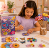DIY Flower Poke Art – Kreatywne i edukacyjne – zestaw do tworzenia kompozycji kwiatowych