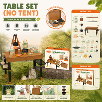 Thumbnail for Kids Camping Adventure – Pełen przygód i interaktywny – zestaw kempingowy