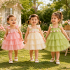 Tulip Mesh Dress – Elegancja i wygoda – sukienka dziecięca
