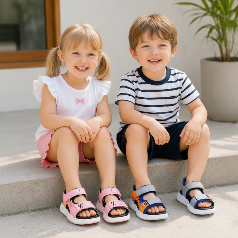 Summer Soft Sole – Wygoda i antypoślizgowość – Sandały dziecięce