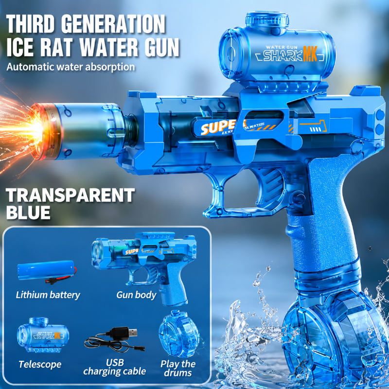 Automatic Water Blaster – Aktywny i interaktywny – pistolet na wodę